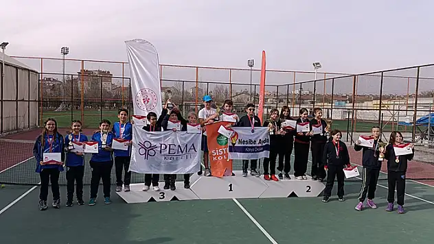 Okullar Tenis İl Birinciliği sona erdi