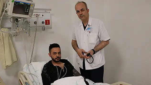 Ölümün kıyısından döndü!