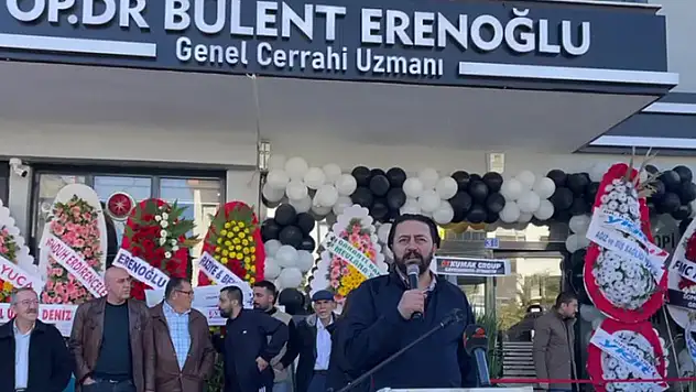 Op. Dr. Bülent Erenoğlu Kliniği açıldı