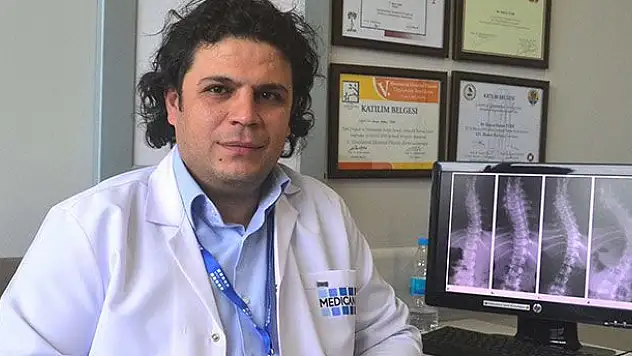 Op.Dr.Türk: 'Çocuklarda omurga eğriliği süt tüketimi ve sporla önlenebilir'