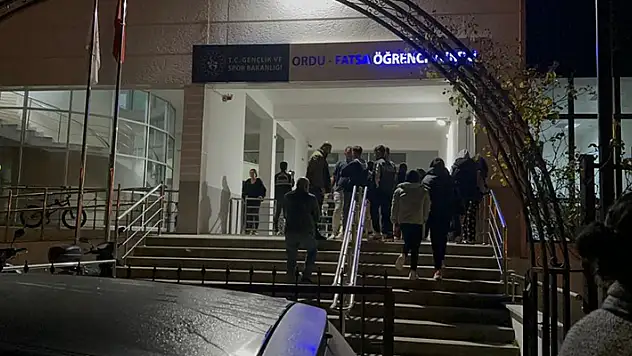 Ordu'da KYK yurdunda asansör halatları koptu, öğrenciler hastaneye kaldırıldı
