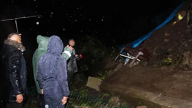 Ordu'da sağanak etkili oldu
