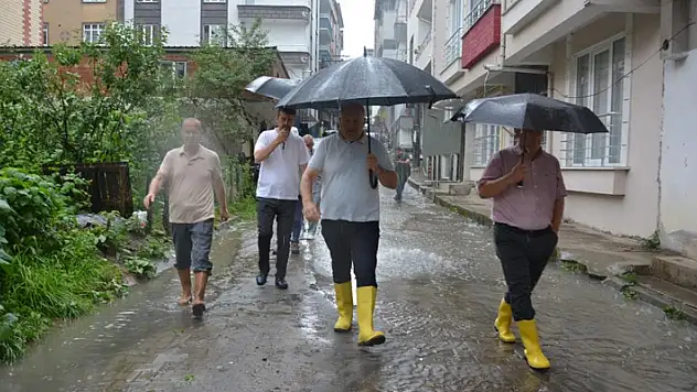 Ordu'da sağanak hayatı felç etti
