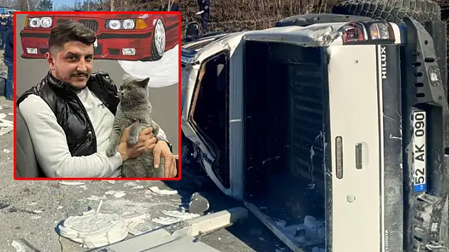Ordu'da kamyonet takla attı: 1 ölü, 3 yaralı

