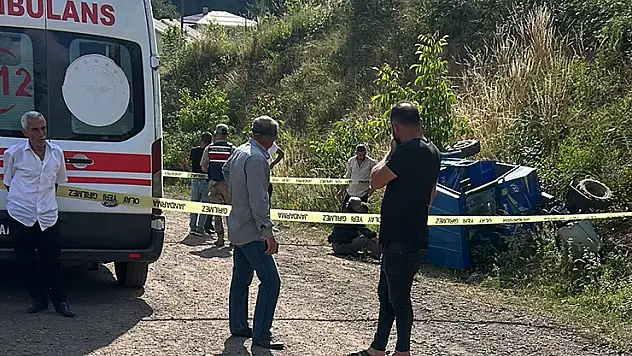 Ordu'da patpat kazası: 1 kişi hayatını kaybetti