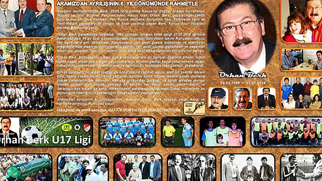 Orhan Berk unutulmadı