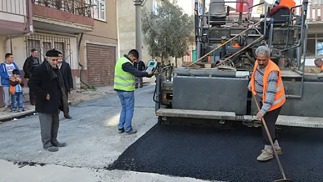 Orhangazi'de asfalt çalışmaları