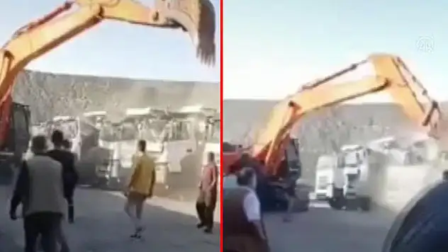 Ortak olan amca yeğenin anlaşmazlığı pahalıya mal oldu! 5 aracı parçaladı
