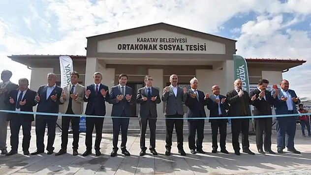 Ortakonak Sosyal Tesisi hizmete açıldı
