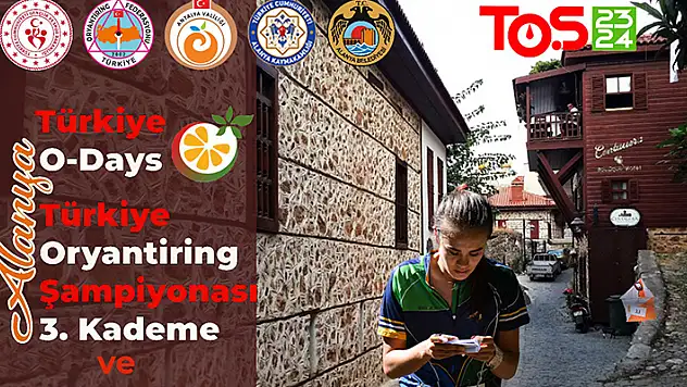 Oryantiring'de 3 yarış Alanya'da yapılacak
