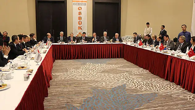 OSBÜK'ün 2017 yılı ilk bölgesel toplantısı Konya'da yapıldı