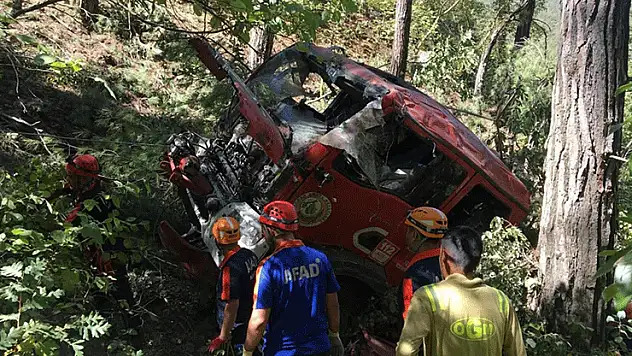 Osmaniye'de arazözün devrilmesi sonucu 1 orman işçisi şehit oldu