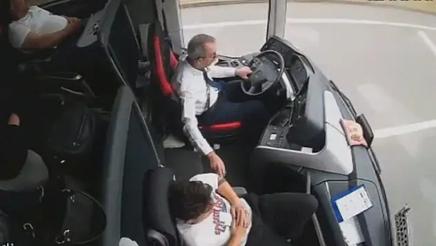 Otobüs kazasında yeni görüntüler ortaya çıktı: 'Şoför rahatsızlandı, ikinci kaptan yetişemedi'