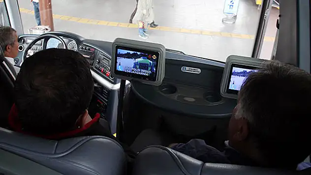 Otobüs koltuklarında kamu spotu