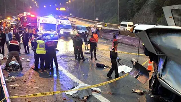 Otobüslerin karıştığı kazalarda ölü sayısı arttı