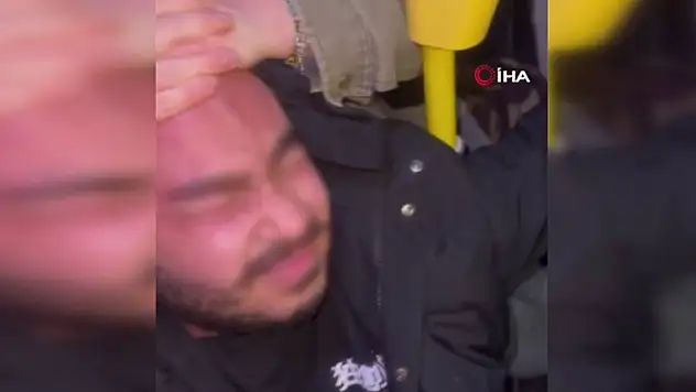 Otobüsteki sapığa yolculardan dayak!
