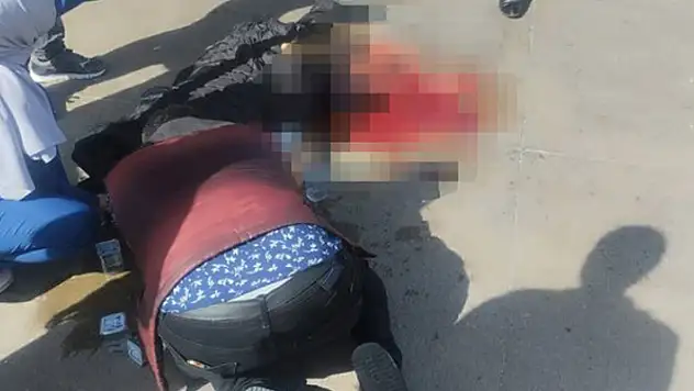 Otogarda dehşet! Otobüsün altında kalan hamile kadının bacağı koptu!
