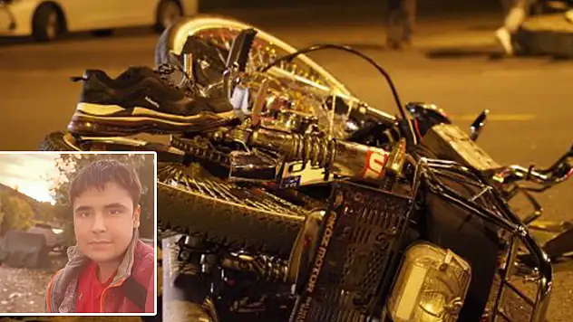 Otomobille çarpışan motosikletin sürücüsü öldü
