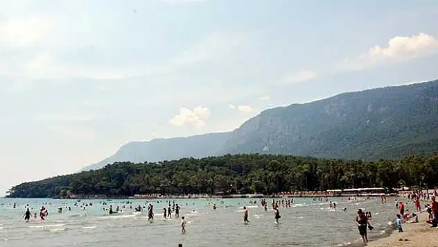 Oy kullanıp denize koştular