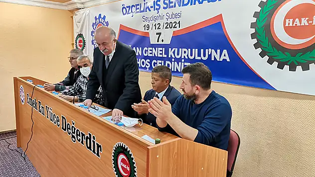 Öz Çelik İş Sendikası Seydişehir Şubesi 7. Olağan Genel Kurulu
