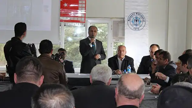 Özaltun sanayi esnafı ile buluştu