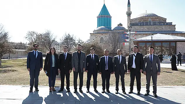 Özbekistan heyetine 'Konya Modeli Belediyecilik' anlatıldı
