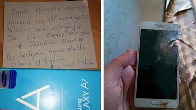 Özel harekatçının hayatını cep telefonu kurtardı