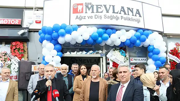 Özel Mevlana Ağız ve Diş Sağlığı Merkezi hizmete açıldı