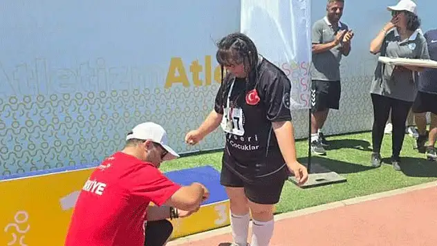 Özel sporcuların en özel günü