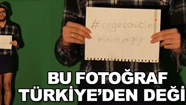 Özgecan için mini etek giydiler
