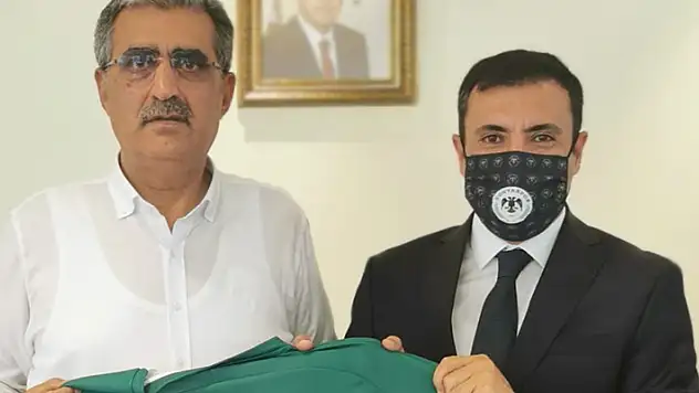 Özgökçen'den Konuk'a ziyaret 
