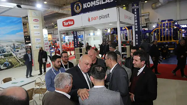 PANKOBİRLİK Genel Başkanı Ramazan Erkoyuncu, Konya Tarım Fuarı'nı ziyaret etti