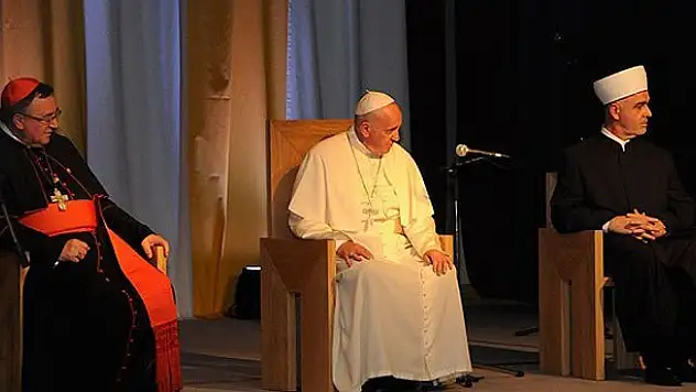 Papa Franciscus Bosna Hersek'te