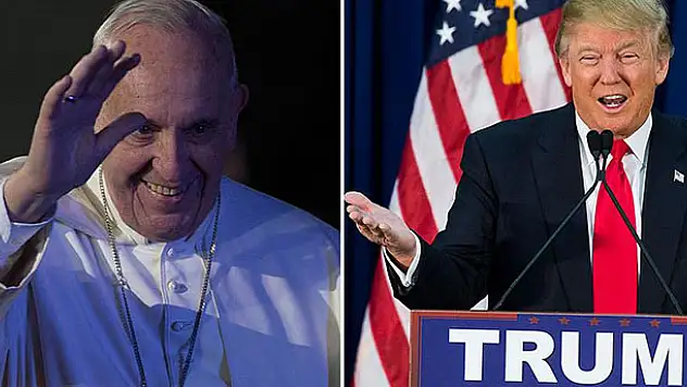 Papa ile Trump arasında söz düellosu