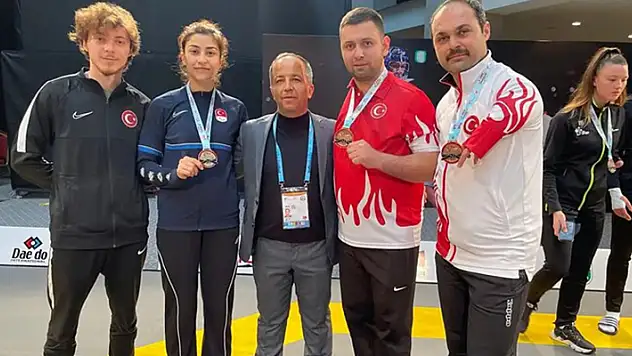 Para tekvandoda Konya fırtınası 
