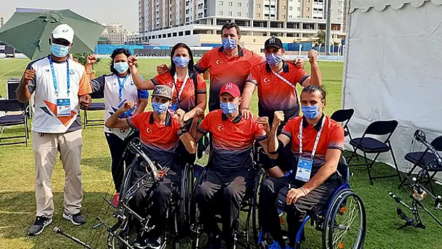 Paralimpik okçulardan Dubai'de 4 madalya