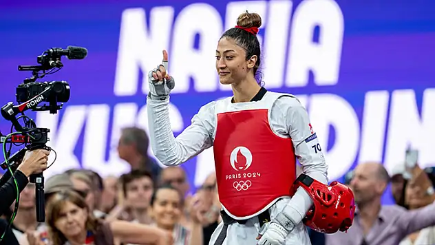 Paris 2024 Olimpiyat Oyunları'nda milli tekvandocu Nafia Kuş Aydın bronz madalya kazandı
