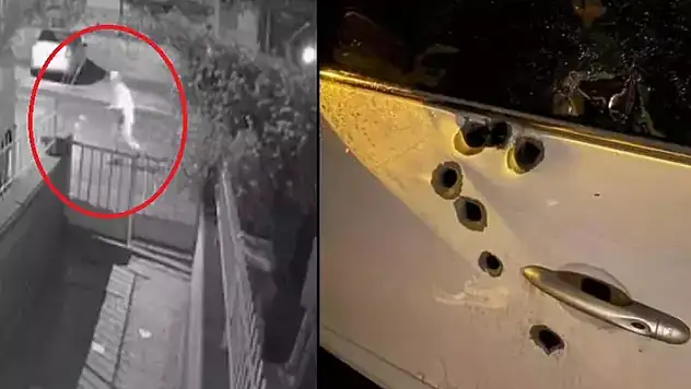 Park halindeki otomobilde dehşet! Baba ve oğluna silahlı saldırı
