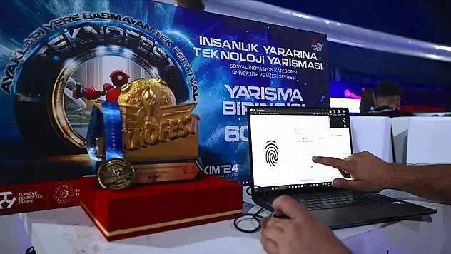 'Parmak izi' ile spor becerilerini keşfeden yazılıma TEKNOFEST'ten ödül