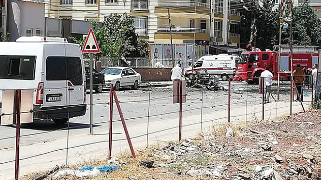 Patlayan araçtaki 3 Suriyeli'den 2'si hayatını kaybetti