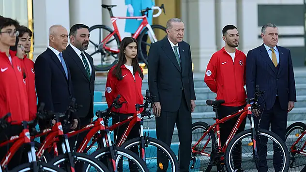 Pedallardan Erdoğan'a ziyaret