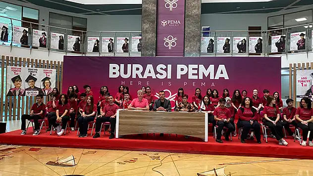 PEMA Koleji'nden 5 öğrenci, LGS'de 500 puan aldı