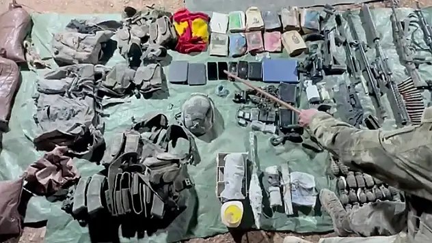 Pençe-Kilit Harekatı bölgesinde terör örgütünün kullandığı mağara tespit edildi