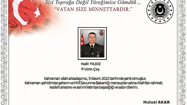 Pençe-Şimşek operasyonu bölgesinden acı haber! Konya'ya şehit ateşi düştü