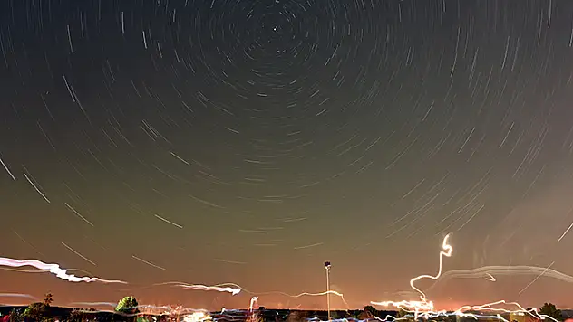 Perseid Göktaşı Yağmuru Konya'da  Kent Ormanı'nda izlendi