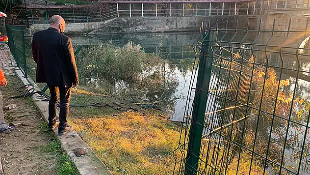 Pikniğe giden ailenin bulunduğu hafif ticari araç göle düştü: 7 yaralı

