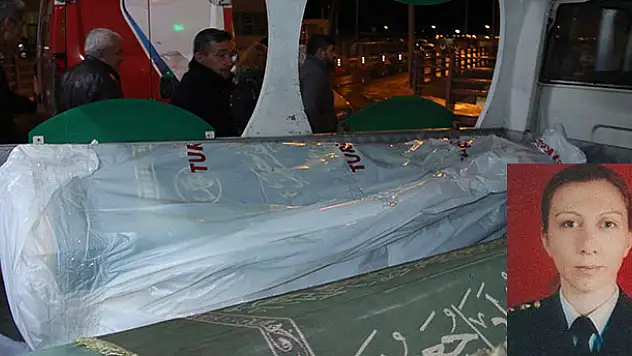 Pilot Melike Kuvvet'in cenazesi Konya'ya getirildi