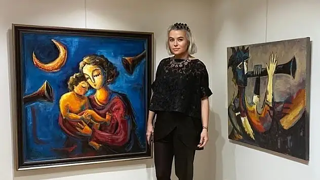 Pınar Karaman'ın Sergisi açıldı