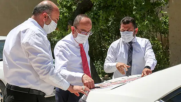 Pirhasan Caddesinin ilk etabı asfaltlandı