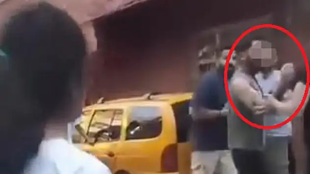 Polise direnince gözaltına alındı
